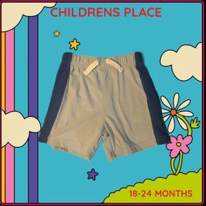 CHILDRENS PLACE SHORTS FOR KIDS GREY COLOURED SIZE 18-24 MONTHS